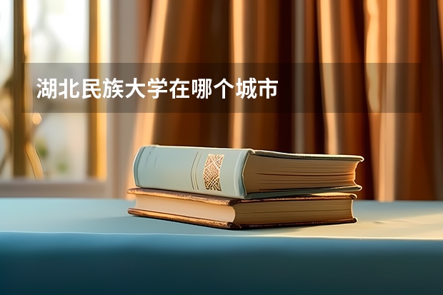 湖北民族大学在哪个城市