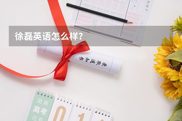 徐磊英语怎么样？