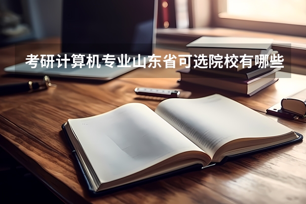考研计算机专业山东省可选院校有哪些？
