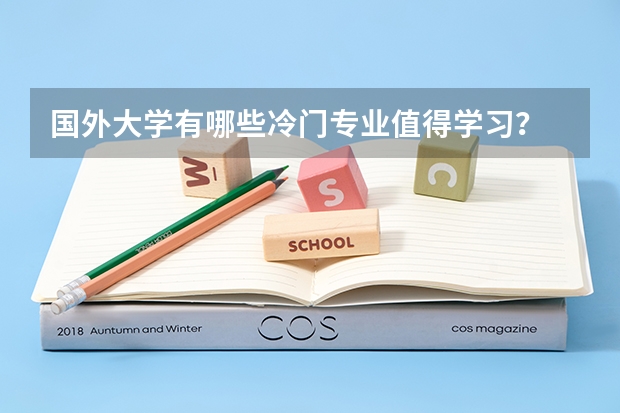 国外大学有哪些冷门专业值得学习？