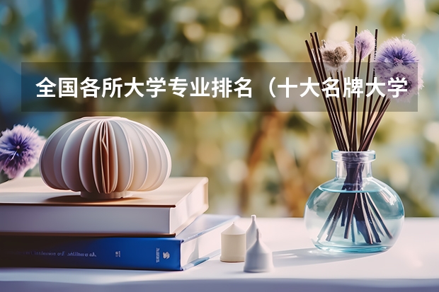 全国各所大学专业排名（十大名牌大学最新排名）