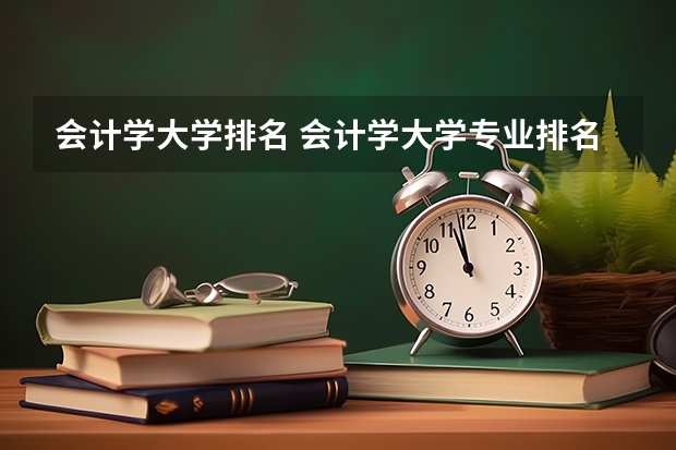 会计学大学排名 会计学大学专业排名