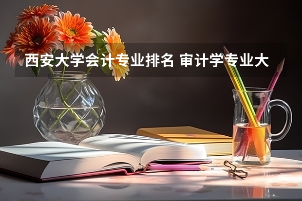 西安大学会计专业排名 审计学专业大学排名榜