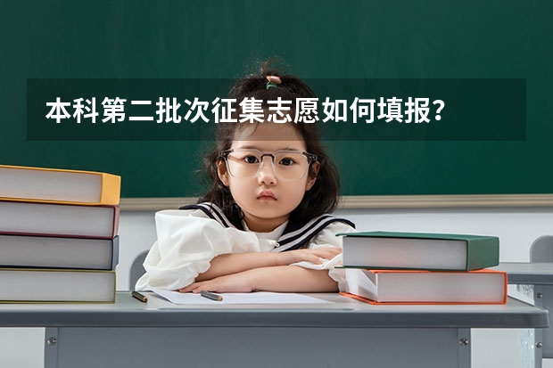 本科第二批次征集志愿如何填报？