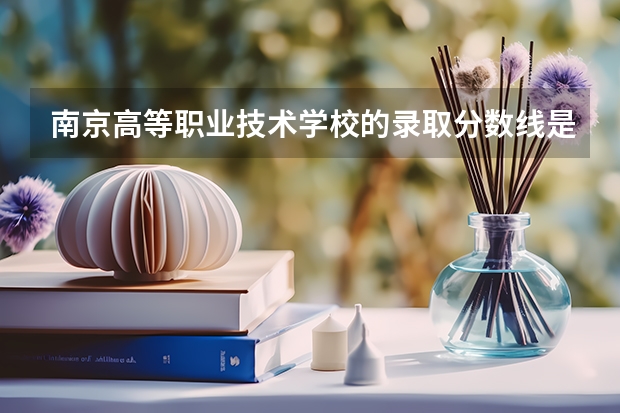 南京高等职业技术学校的录取分数线是多少