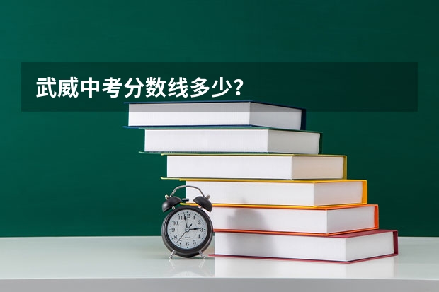 武威中考分数线多少？
