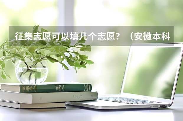 征集志愿可以填几个志愿？（安徽本科二批降分征集志愿人数）