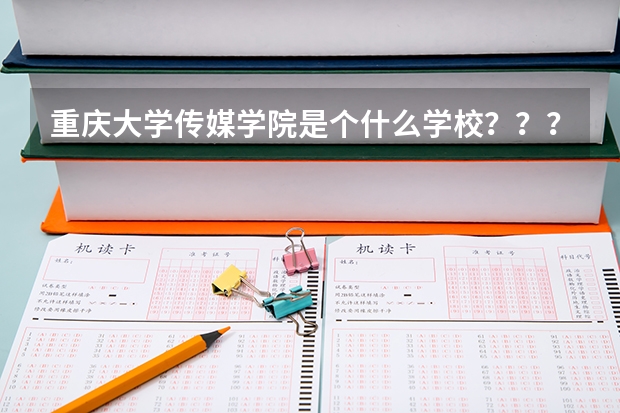 重庆大学传媒学院是个什么学校???