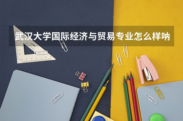 武汉大学国际经济与贸易专业怎么样呐