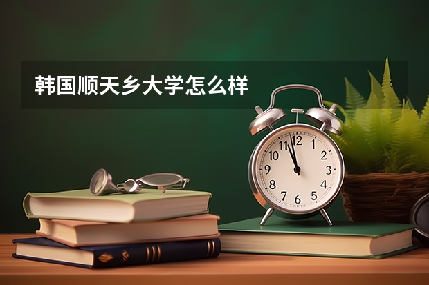 韩国顺天乡大学怎么样