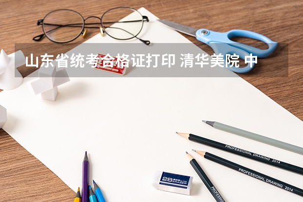山东省统考合格证打印 清华美院 中央美院书法专业招生文化和专业分数线