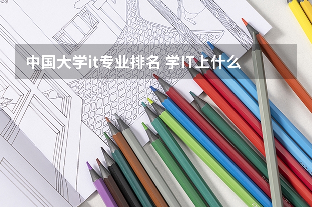 中国大学it专业排名 学IT上什么大学最好