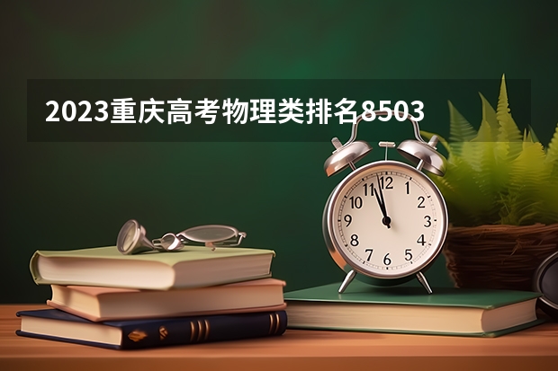 2023重庆高考物理类排名85033的考生报什么大学 历年录取分数线一览