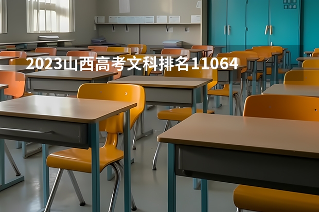 2023山西高考文科排名11064的考生报什么大学 历年录取分数线一览